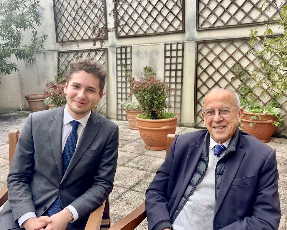 Maxime Najac et Joseph Grifone ensemble